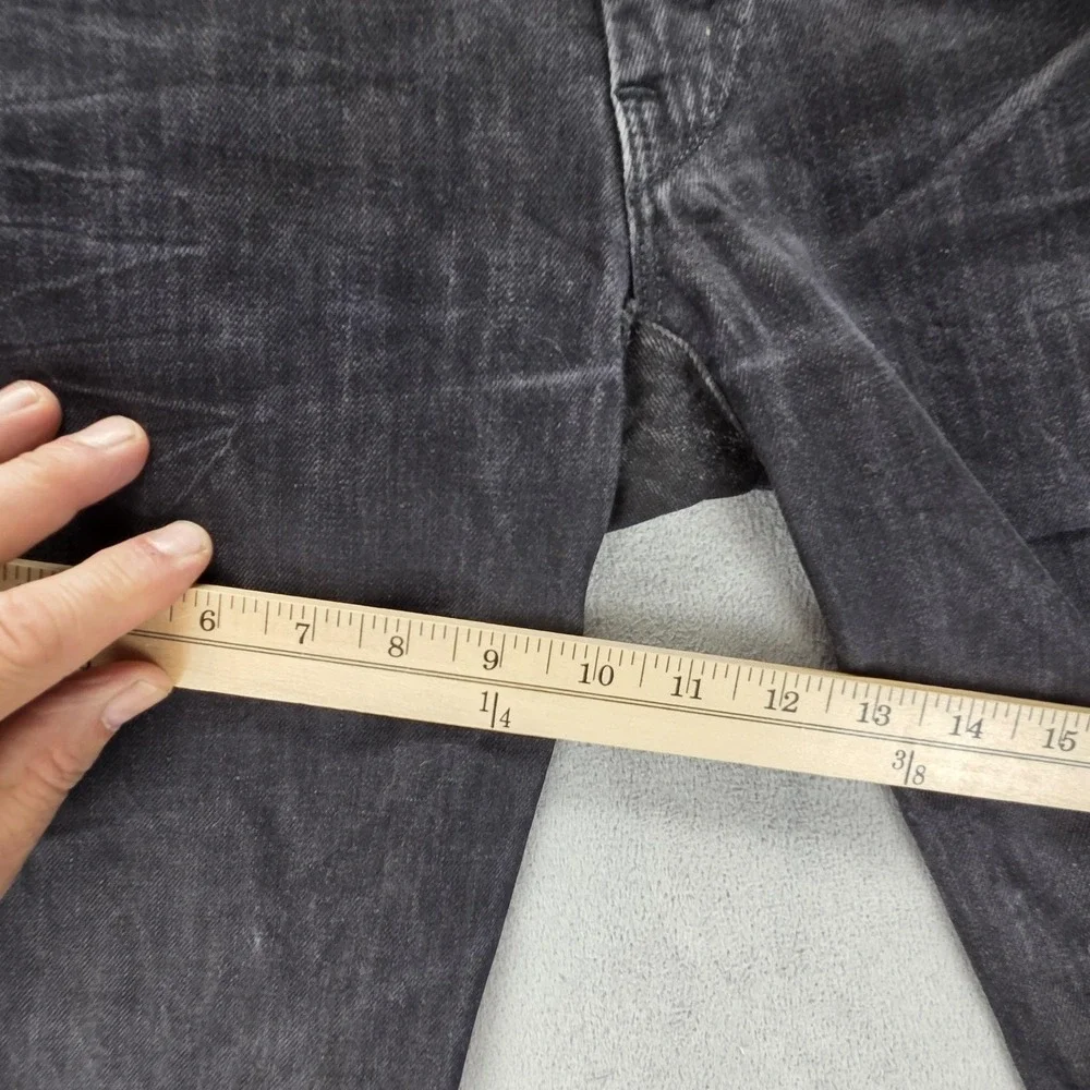 Vintage Levis Engineered Jeans Womens Black Twisted Zip Fly Fits 30x28